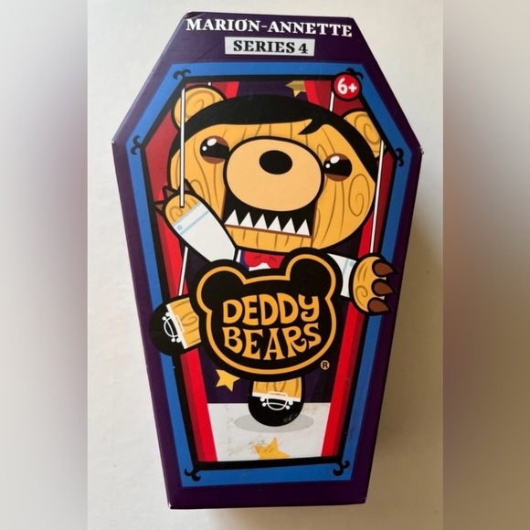 Deddy Bears Other - Deddy Bears Series 4 Marion Annette. Stuffed Teddy Bear. Coffin. Brand New